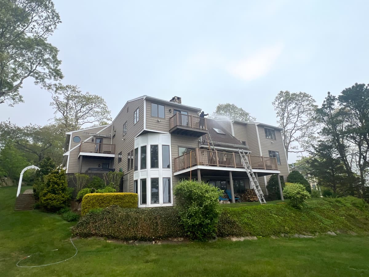Power Washing Project - House 9 by Graham Power Washing in Plymouth MA