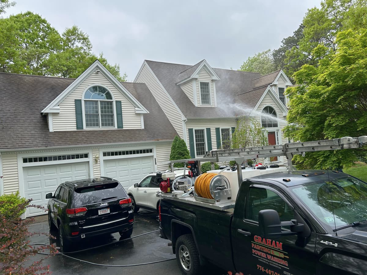 Power Washing Project - House 10 by Graham Power Washing in Plymouth MA