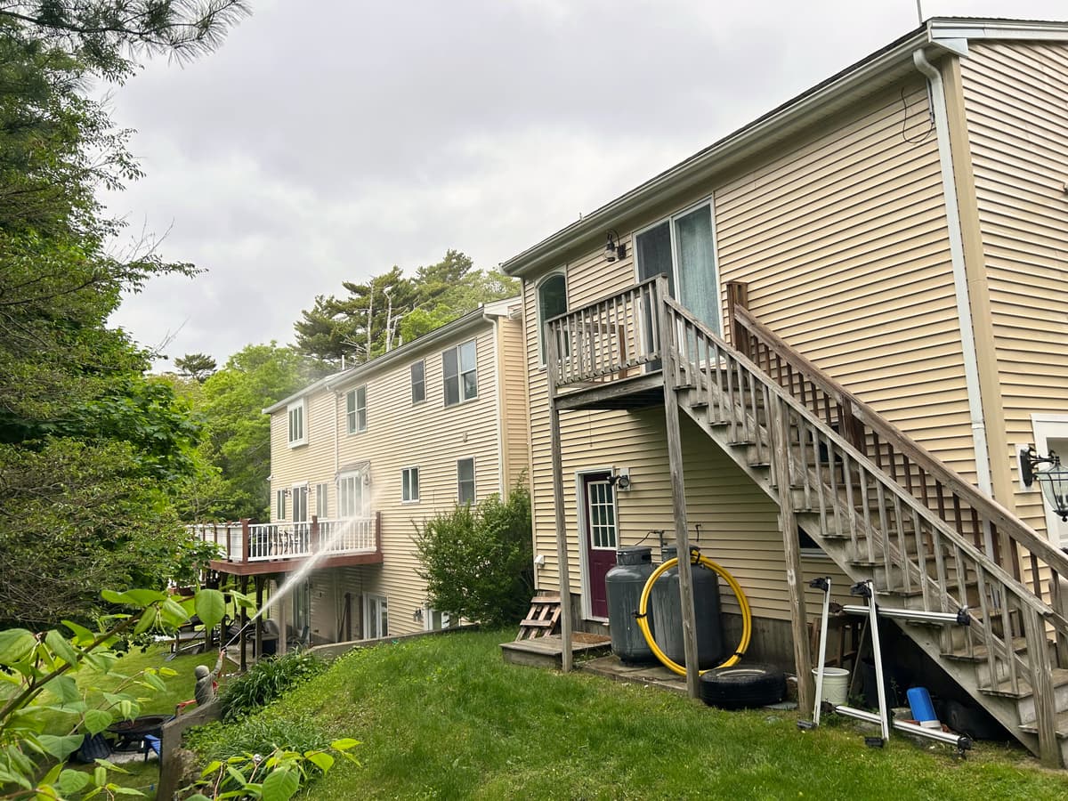 Power Washing Project - House 11 by Graham Power Washing in Plymouth MA